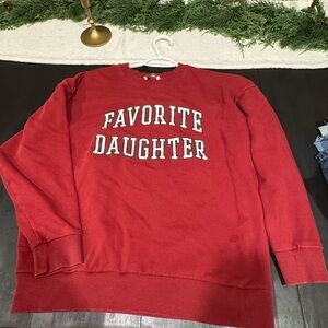Red 'Favorite Daughter' Women's Sweater